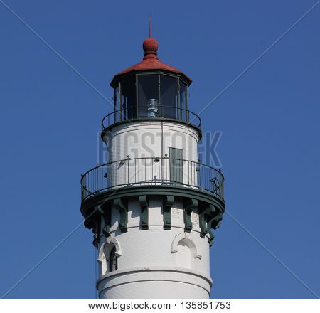 Windpoint Lighthouse in the Racine, Wisconsin area
