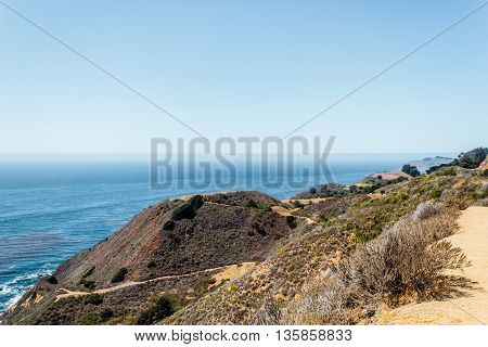 Oceanview From California Coast, United States