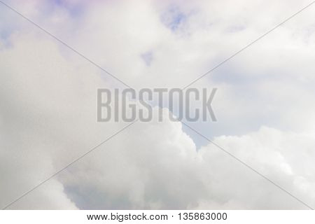 colorful sky blur soft background like a cotton wool