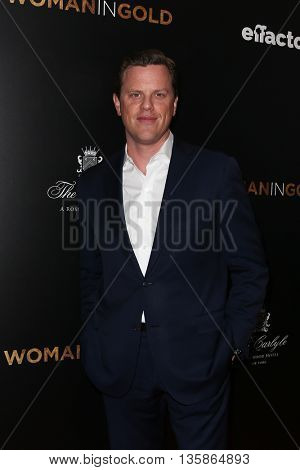 NEW YORK-MAR 30: TV personality Willie Geist attends the 