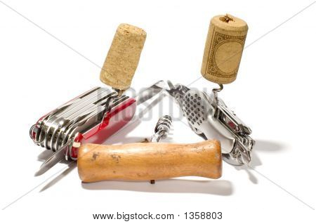  Vista posteriore del cavatappi