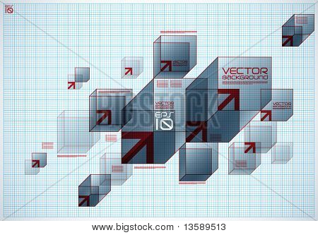Abstrakt gitter Design