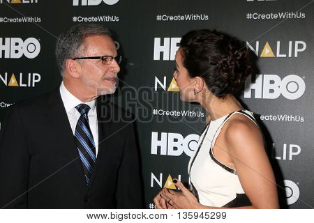 LOS ANGELES - JUN 25:  Tony Plana, Alice Braga at the NALIP 2016 Latino Media Awards at the The Dolby on June 25, 2016 in Los Angeles, CA