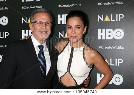 LOS ANGELES - JUN 25:  Tony Plana, Alice Braga at the NALIP 2016 Latino Media Awards at the The Dolby on June 25, 2016 in Los Angeles, CA