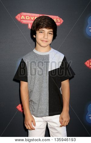 LOS ANGELES - JUN 23:  Bryce Gheisar at the 100th DCOM Adventures In Babysitting LA Premiere Screening at the Directors Guild of America on June 23, 2016 in Los Angeles, CA