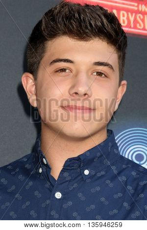 LOS ANGELES - JUN 23:  Bradley Steven Perry at the 100th DCOM Adventures In Babysitting LA Premiere Screening at the Directors Guild of America on June 23, 2016 in Los Angeles, CA