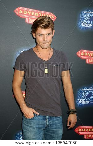 LOS ANGELES - JUN 23:  Garrett Clayton at the 100th DCOM Adventures In Babysitting LA Premiere Screening at the Directors Guild of America on June 23, 2016 in Los Angeles, CA