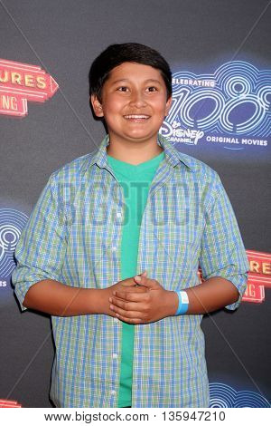LOS ANGELES - JUN 23:  Kamran Lucas at the 100th DCOM Adventures In Babysitting LA Premiere Screening at the Directors Guild of America on June 23, 2016 in Los Angeles, CA