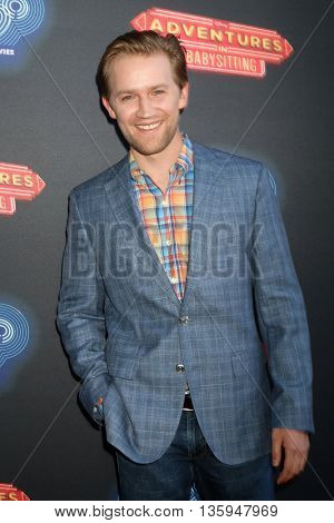 LOS ANGELES - JUN 23:  Jason Dooley at the 100th DCOM Adventures In Babysitting LA Premiere Screening at the Directors Guild of America on June 23, 2016 in Los Angeles, CA