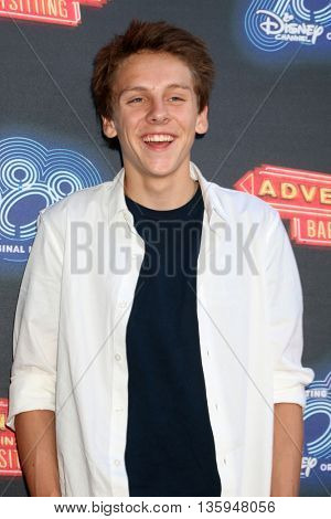LOS ANGELES - JUN 23:  Jacob Bertrand at the 100th DCOM Adventures In Babysitting LA Premiere Screening at the Directors Guild of America on June 23, 2016 in Los Angeles, CA