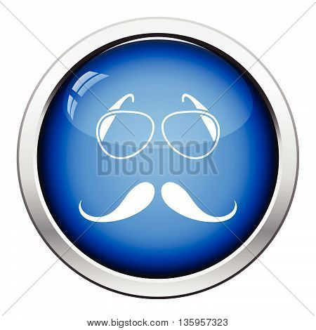 Glasses And Mustache Icon
