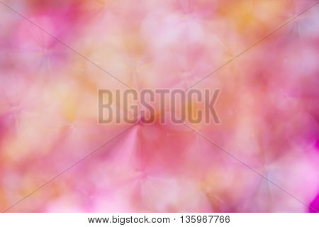 Dreamy Pastel Abstract Flower Pink Background