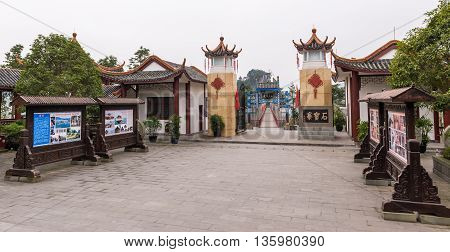 View Of City From Shibaozhai Fortress