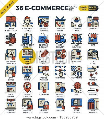 E-commerce Business Icons
