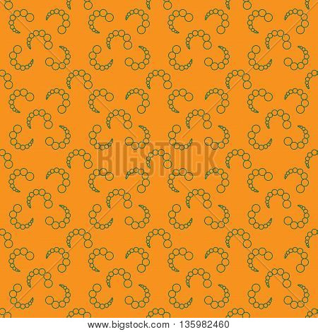 Bubbles chaotic seamless pattern. Fashion graphic background design. Modern stylish abstract texture. Colorful template for prints textiles wrapping wallpaper website etc Stock VECTOR illustration