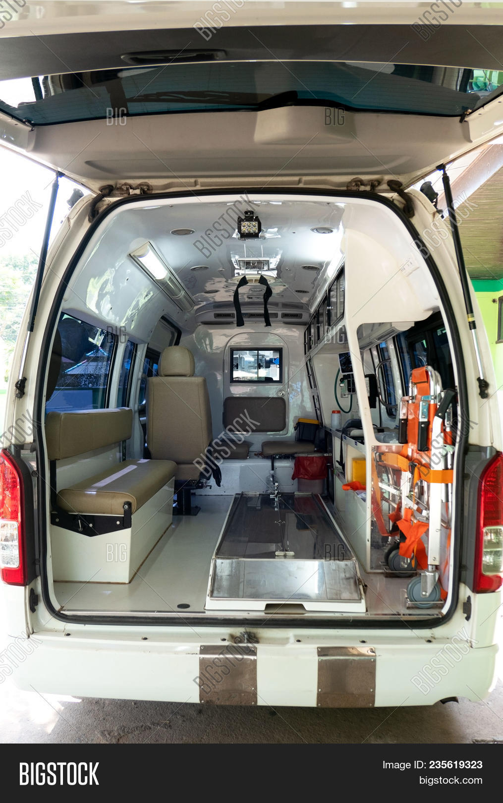 Inside Ambulance Image & Photo (Free Trial) | Bigstock