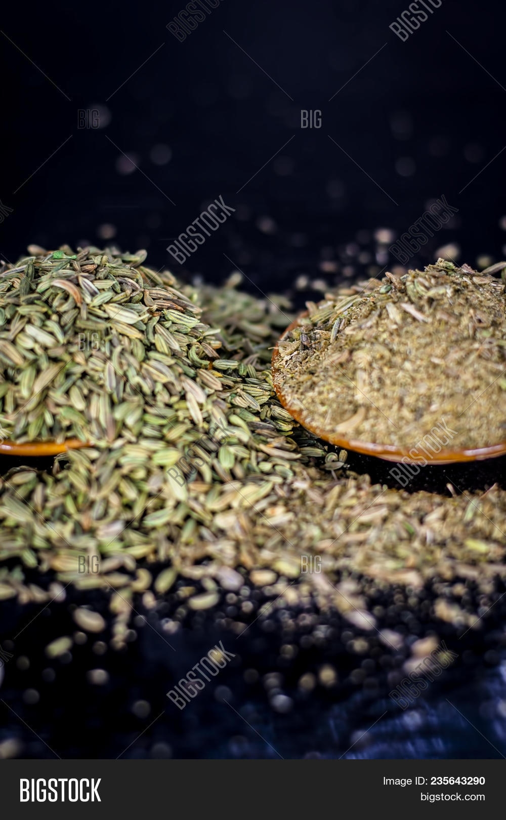 Close Raw Dried Fennel Image & Photo (Free Trial) Bigstock