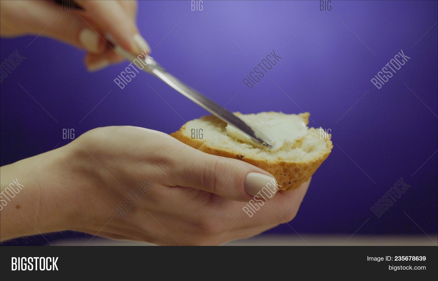 Butter Spread On Bread Image & Photo (Free Trial) Bigstock