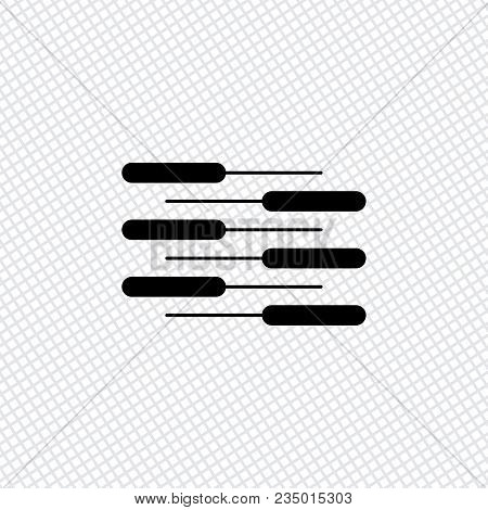 Double Piano Keyboard Icon. Duet. Competition, Vertical View