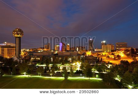 Knoxville w nocy