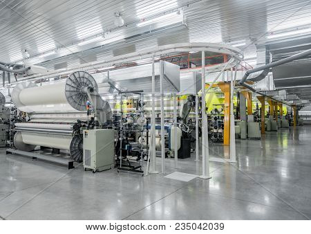 Weaving Workshop At The Factory