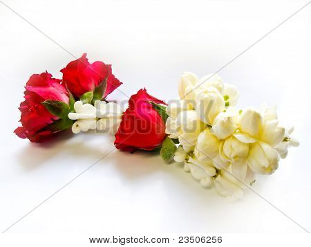 Thailandske blomster guirlander