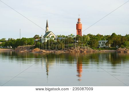 Hanko In The Early June Morning. Finland