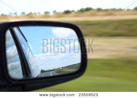 Mirror Of A Car