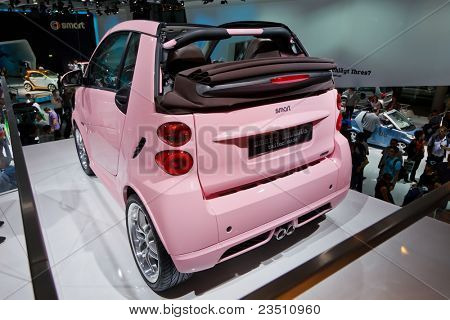 FRANKFURT - SEP 17: Smart Brabus skræddersyet bil vist ved den 64th Internationale Automobil Ausstell