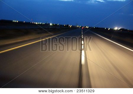 Bewegliche Autobahn