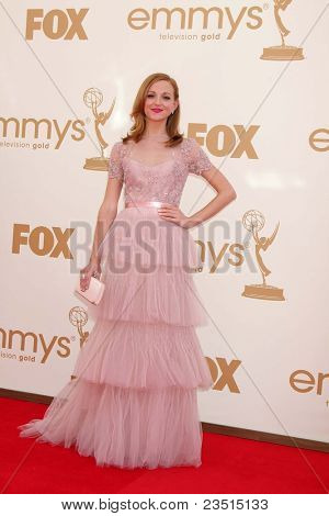 Лос-Анджелес - 18 сентября: Jayma Мейс, прибывающие в 63-Primetime Emmy Awards в театре Nokia в Сен