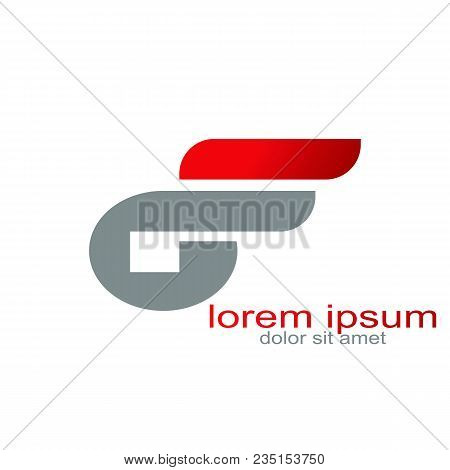 Creative Design Abstract Letter F Logo Letter And Number