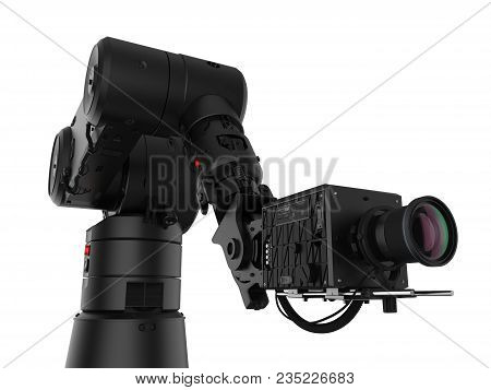 Black Robotic Camera