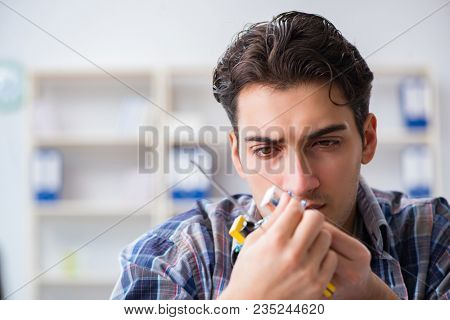 Computer hardware repair and fixing concept by experienced techn