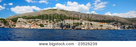 pevnost Dubrovník od moře