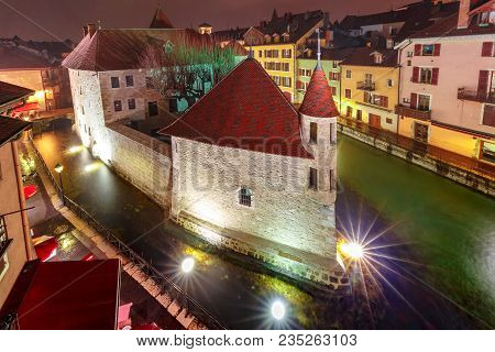 Annecy, Called Venice Of The Alps, France