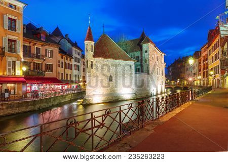 Annecy, Called Venice Of The Alps, France