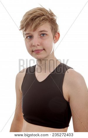 Transgender Boy Is Howing His Binder