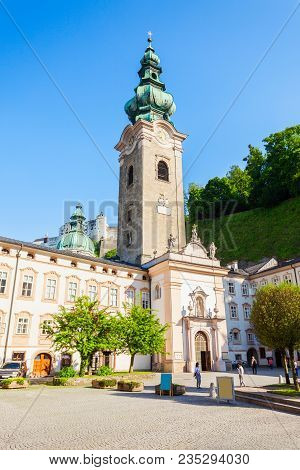 St. Peter Monastery Church Or Stiftskirche Sankt Peter In Salzburg, Austria