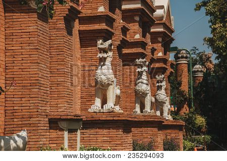 Pattaya, Thailand - February 6 2016: Culture, Features And Life Of Thailand