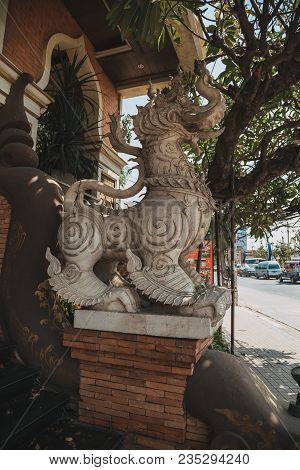 Pattaya, Thailand - February 6 2016: Culture, Features And Life Of Thailand