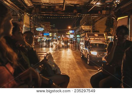 Pattaya, Thailand - February 6 2016: Culture, Features And Life Of Thailand