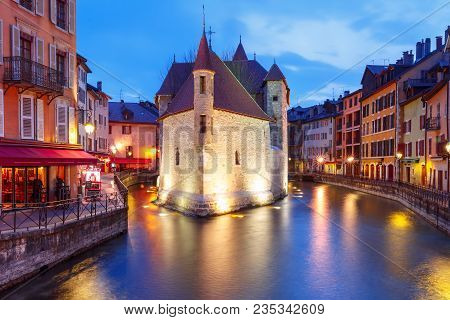 Annecy, Called Venice Of The Alps, France