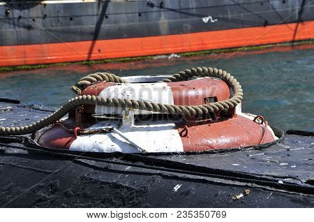 Particular Of A Russian Submarine In San Diego