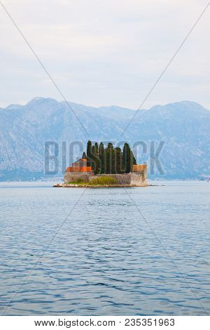 St. George Island (Sveti Dorde) in the Kotor Bay, Montenegro - Water landscape