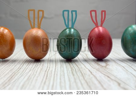 Easter Eggs Symbol Tradition Traditional Vintage White