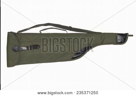 Soft Case For A Smooth-bore Hunting Or Sports Double-barrel Rifle Used For Transportation