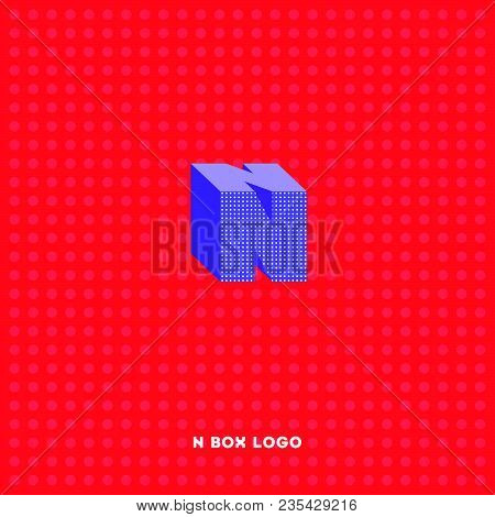 N Box Logo. N Monogram. N Box Icon.
