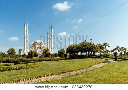 Summer View To Turkey Adana Sabanci Central Mosque