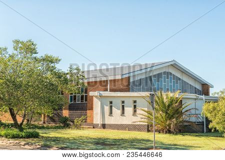 Tweespruit, South Africa - March 12, 2018: The Dutch Reformed Church In Tweespruit, A Small Town In 